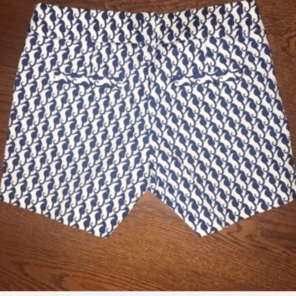 🌊 J. CREW 🌊 3" CHINO SHORTS IN SEAHORSE PR… - Picture 6 of 7